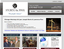 Tablet Screenshot of chicago-law-attorney.com